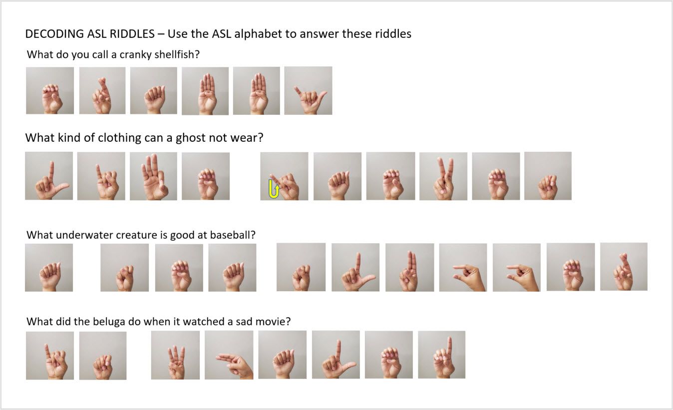 Dive Into ASL - Staff site - TD Summer Reading Club